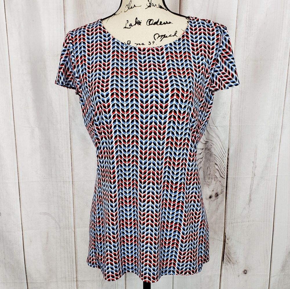 Liz Claiborne Flutter Sleeve top